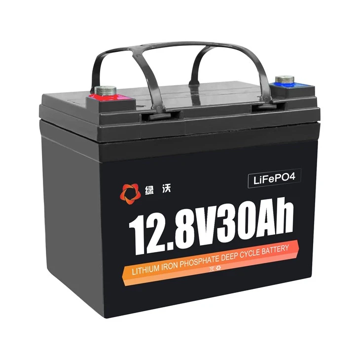 LVWO-12V 12.8V 30Ah LiFePO4 Lithium Battery